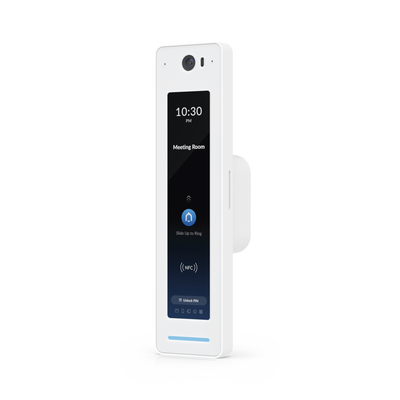 UniFi Access Kit de Inicio Gen2 Profesional para 1 puerta, (1) Lector NFC con pantalla táctil, audio 2 vías y cámara / (1) Lector NFC y de movimiento UA-G2 / Hub para conexiones para controlar una puerta con salida POE y energizar acc