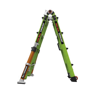 Escalera Multi-Posiciones de 6.7 m (22') para Suelos Inclinados o con Desniveles.