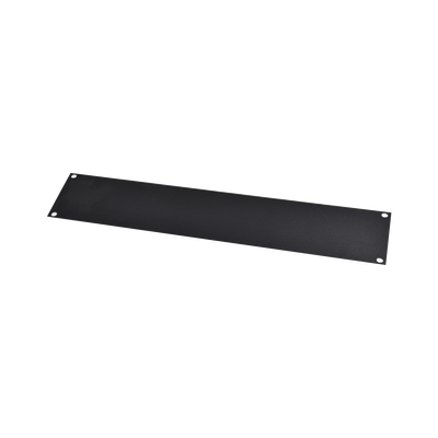 Tapa Ciega para Rack de 19in, de 2UR, Color Negro
