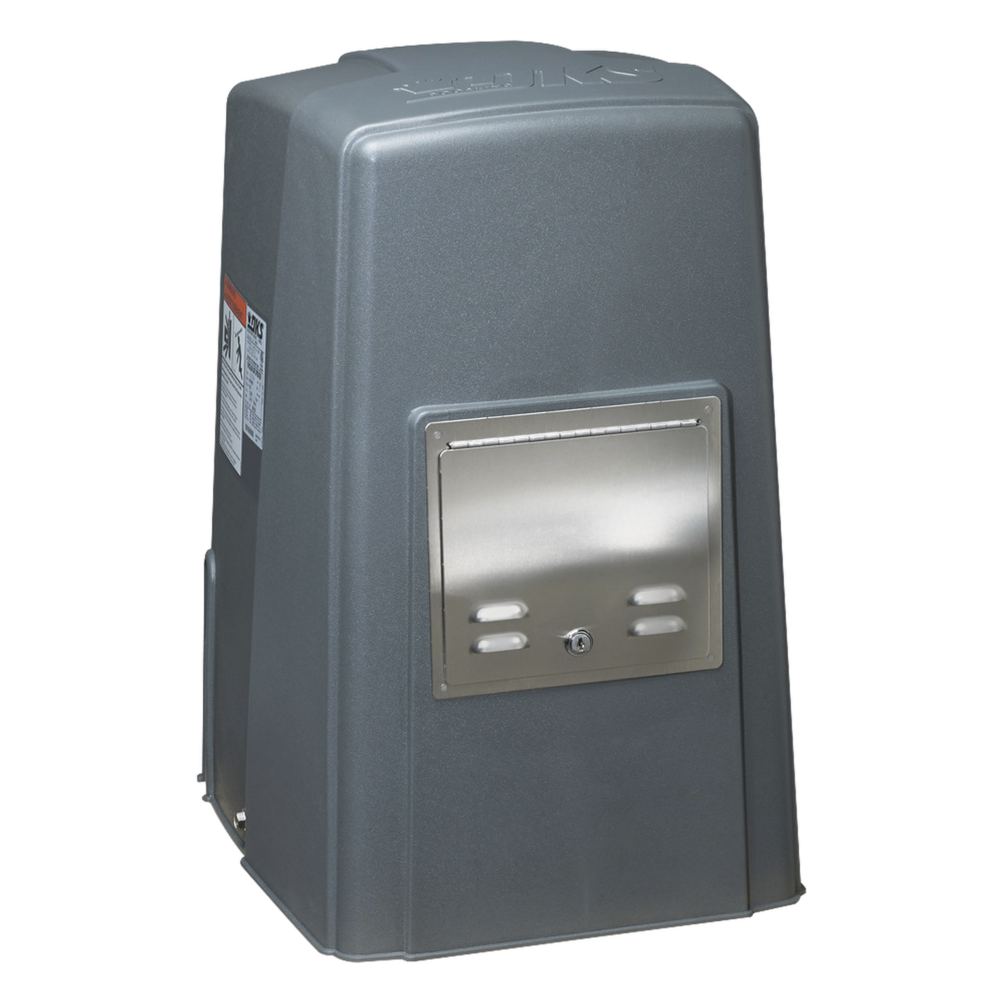 Operador Para Puertas Corredizas de Hasta 450Kg y 12m de Longitud / Incluye Baterías de Respaldo en Caso de Perdidas de Energía / Uso Continuo — DKS DOORKING · SKU 9024-380