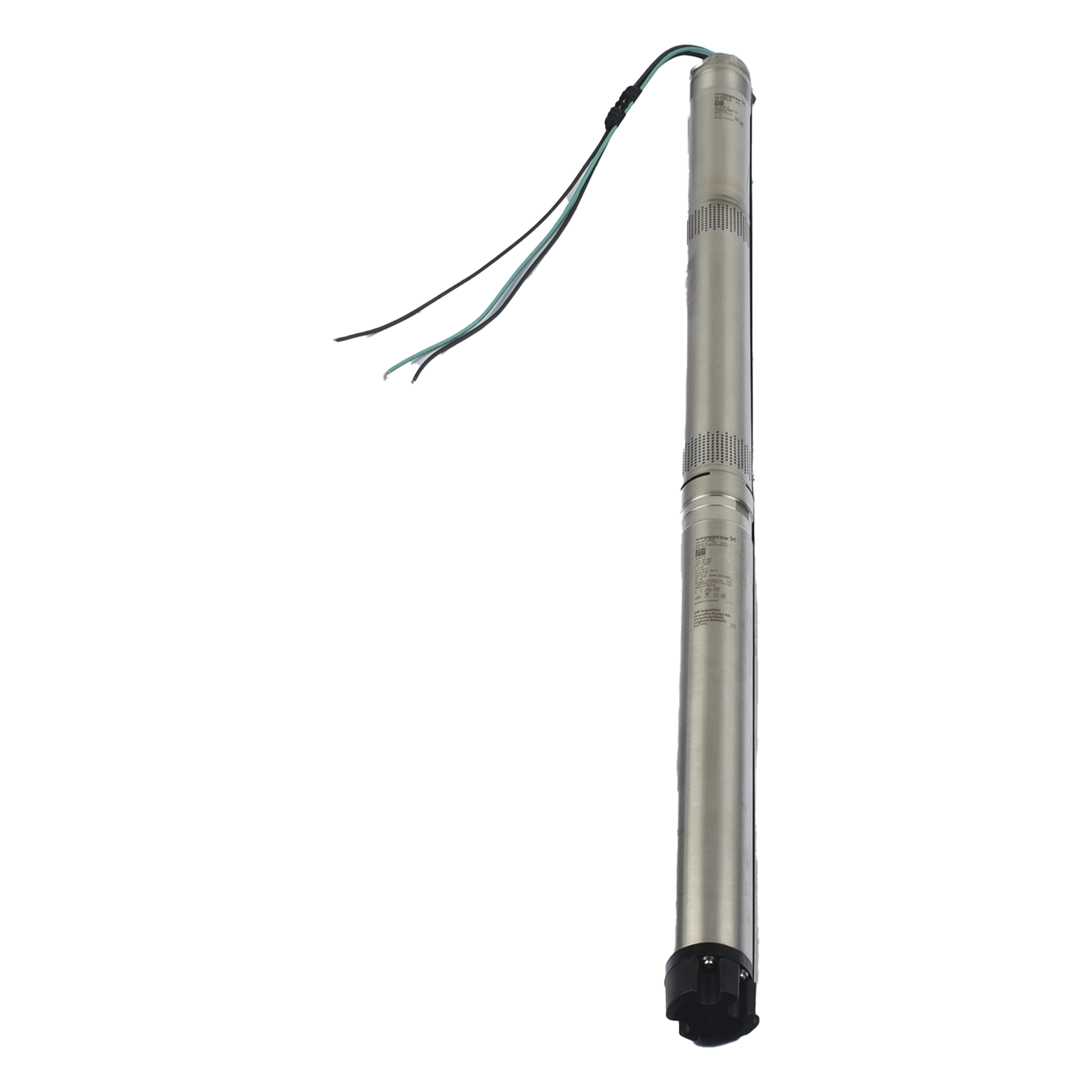 Bomba Sumergible Solar de 1.4 KW , Admite entrada AC 90-240v , Tensión nominal CC 30-300v