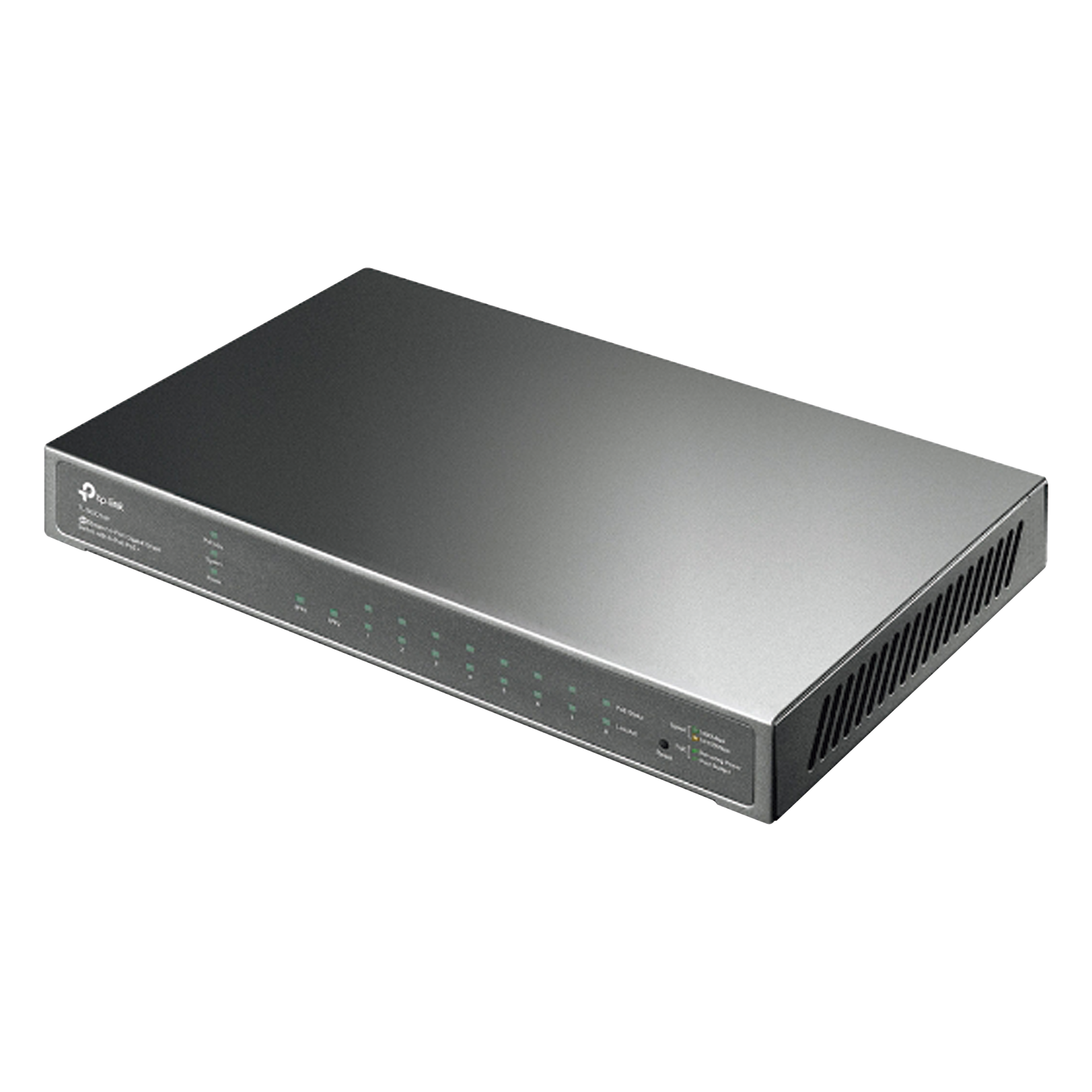 Switch PoE JetStream SDN Administrable 8 puertos 10/100/1000 Mbps + 2 puertos SFP, 8 puertos PoE, 61W, administración centralizada OMADA SDN — TP-LINK · SKU TL-SG2210P