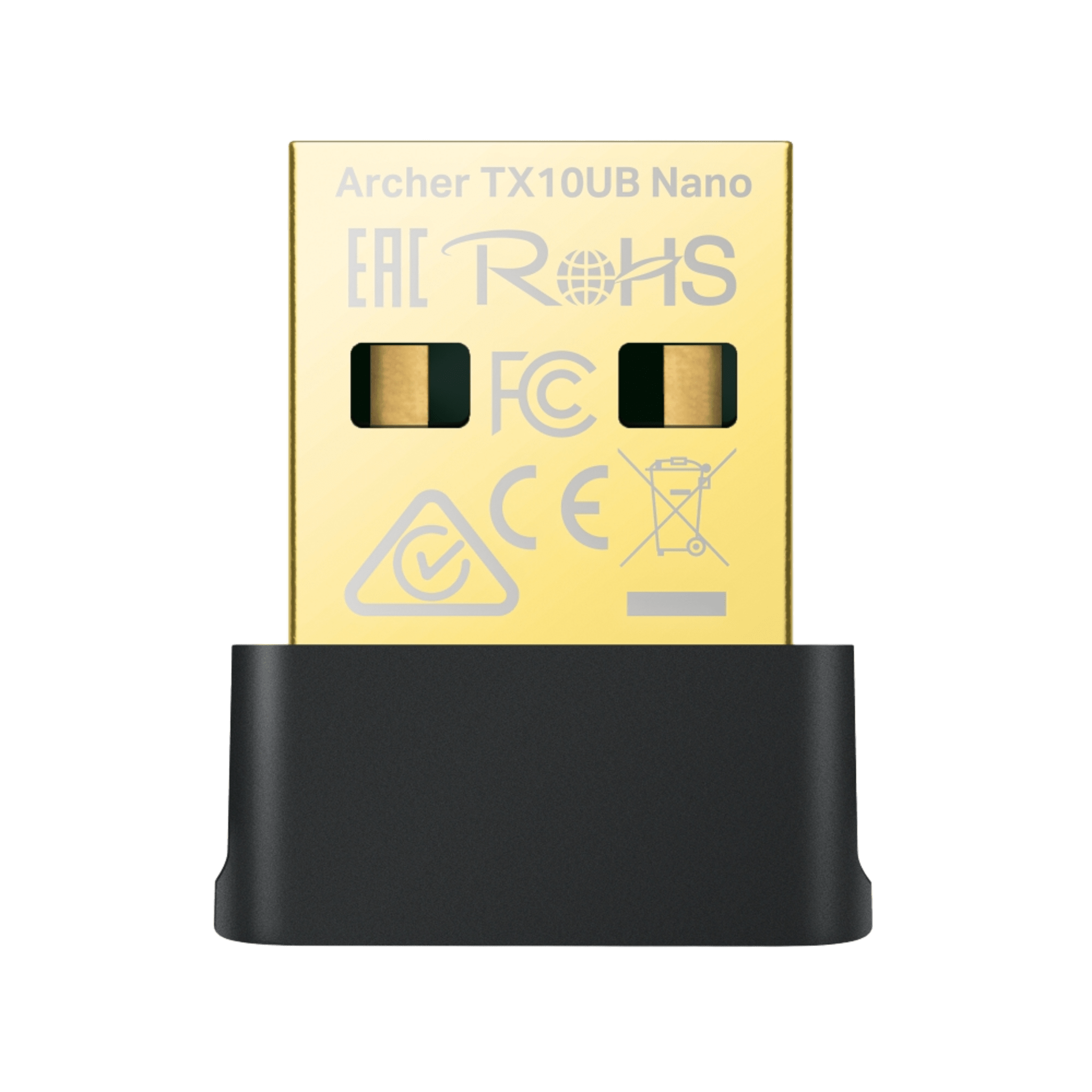 Adaptador USB Nano Wi-Fi 6 / Dual Band 600 Mbps en 5 GHz / 287 Mbps en 2.4 GHz / Bluetooth 5.3 BLE / WPA3 / Driver Pre-Cargado / 802.11ax
