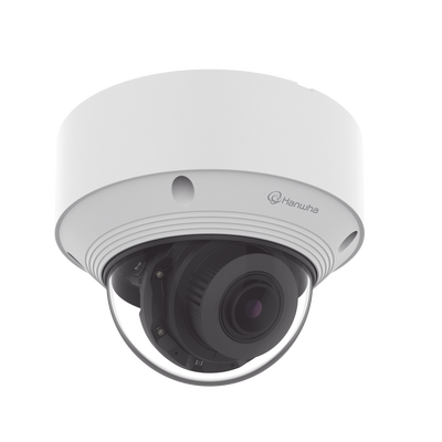 Cámara IP Tipo domo Antivandálica 8 Megapíxel / Lente Varifocal 3.2 - 10mm / IR 30M / WDR 120db / IP66 / H.265 & WiseStream / Inteligencia Artificial Deteccion de Personas y vehiculos