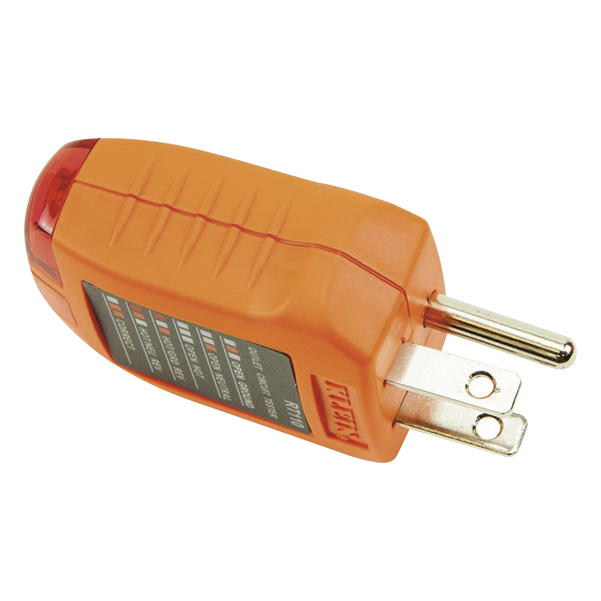 Probador de Tomacorrientes Estándar, con Secuencia de Luces para Indicar un Cableado Correcto/Incorrecto.