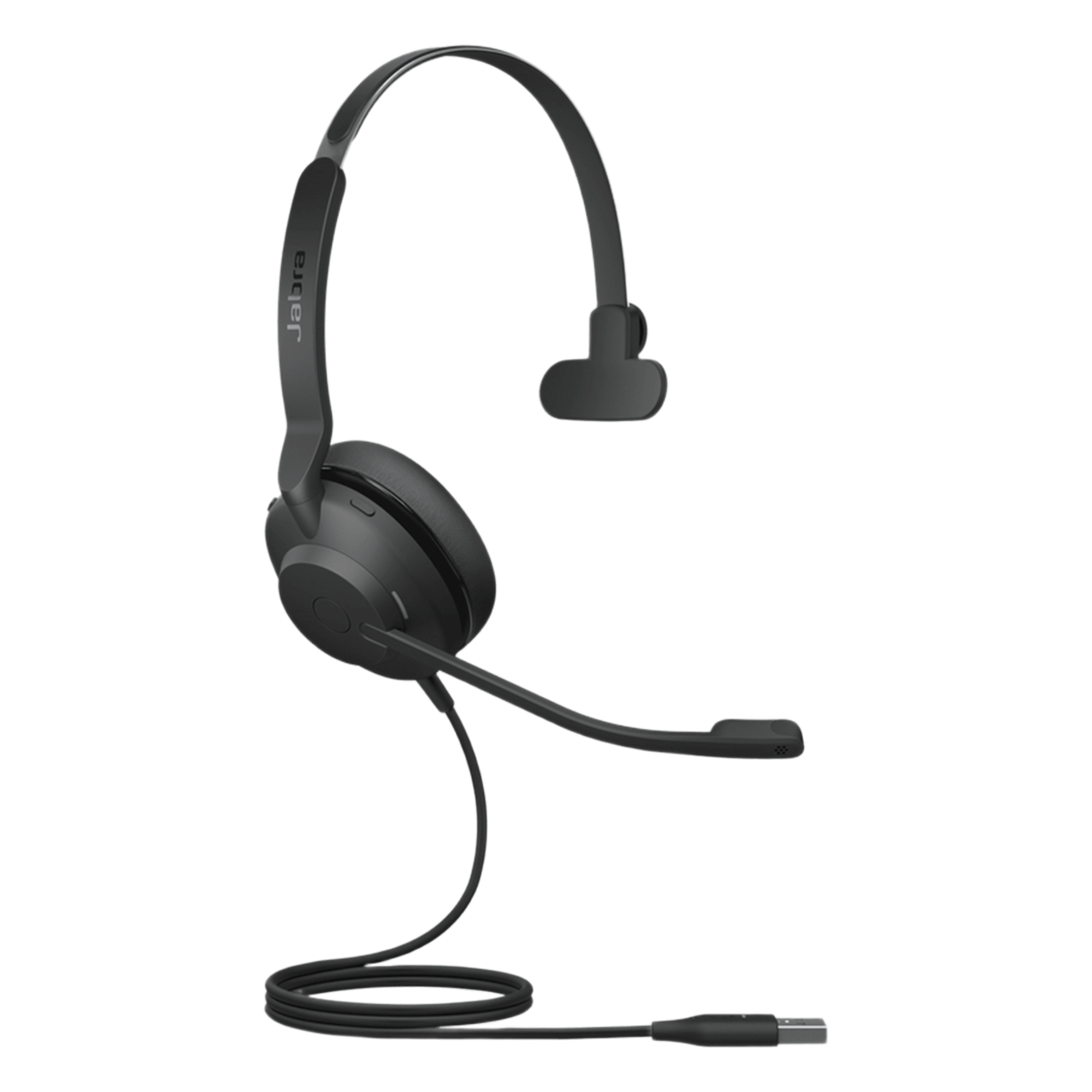 Jabra Evolve2 30, Auricular mono versión UC con aislamiento de ruido, indicador de ocupado (Busylight) (23089-889-979) — JABRA · SKU EVOLVE2-30-MONO-UC-A
