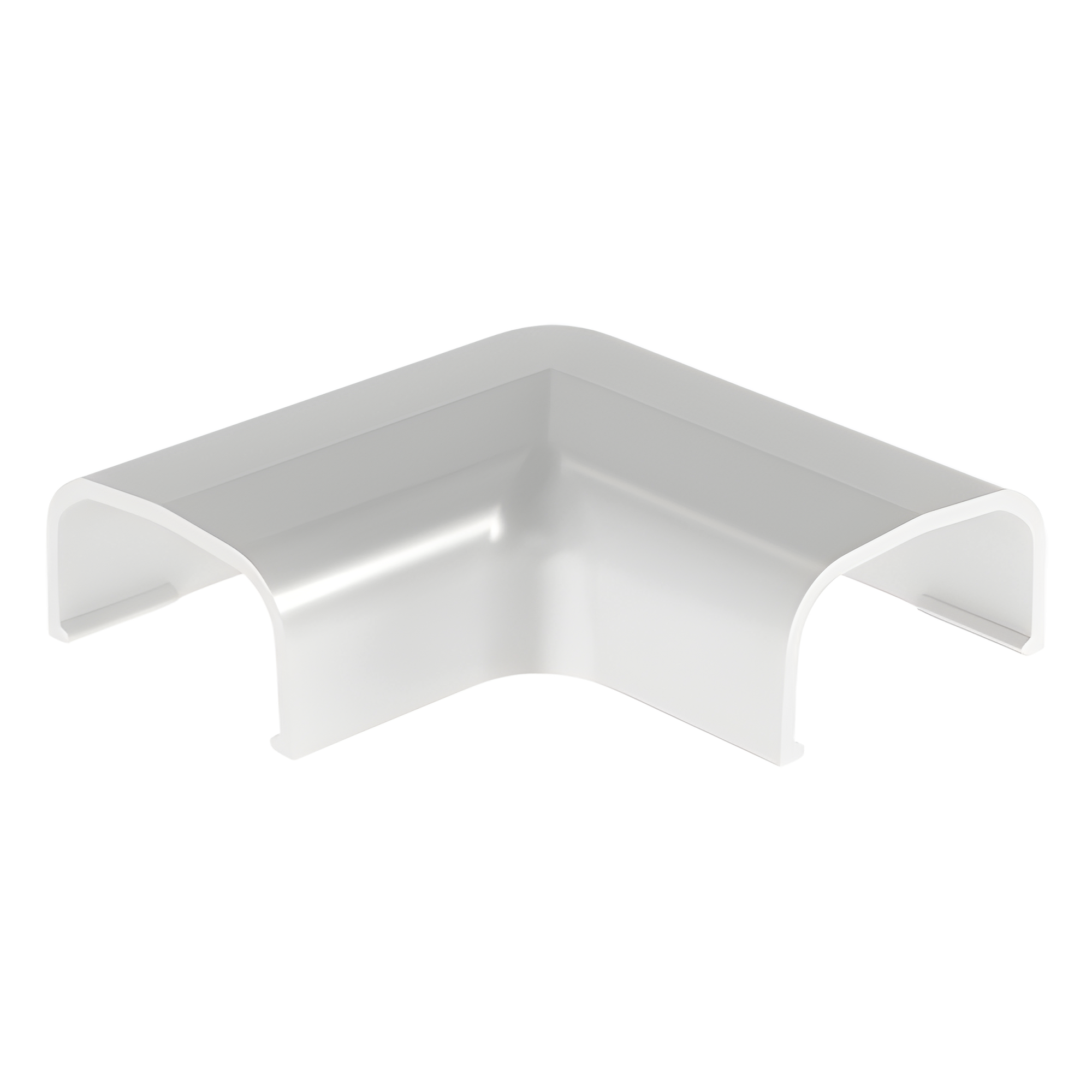 Conexión en ángulo recto "L", para uso con canaleta LD5, material ABS, Color Blanco — PANDUIT · SKU RAF5WH-E