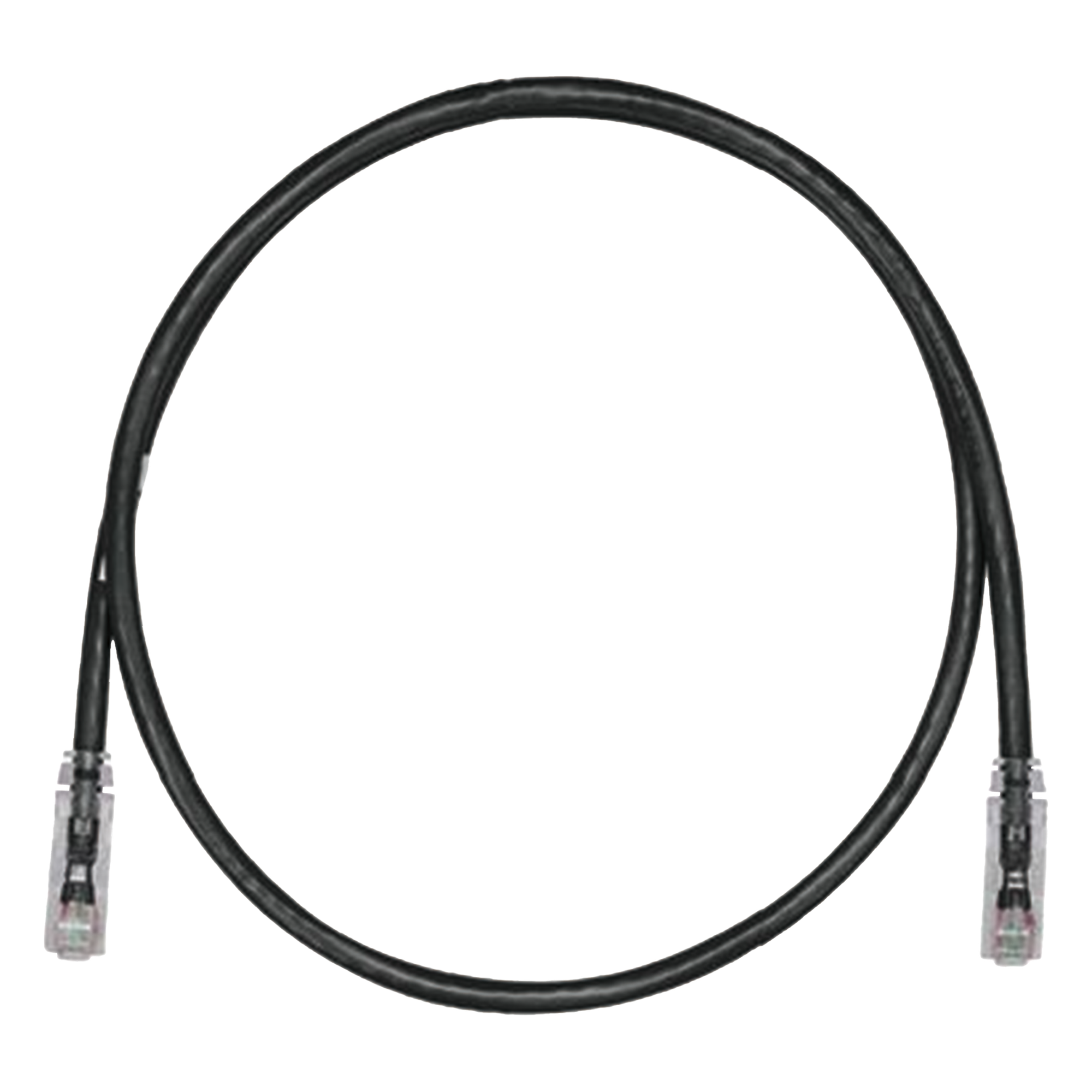 Cable de Parcheo TX6, UTP Cat6, 24 AWG, CM, Color Negro, 0.91 Metros (3 Pies)