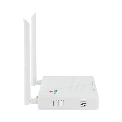 ONU Dual G/EPON con Wi-Fi en 2.4 GHz + 4 puertos LAN Gigabit, hasta 300 Mbps vía inalámbrico