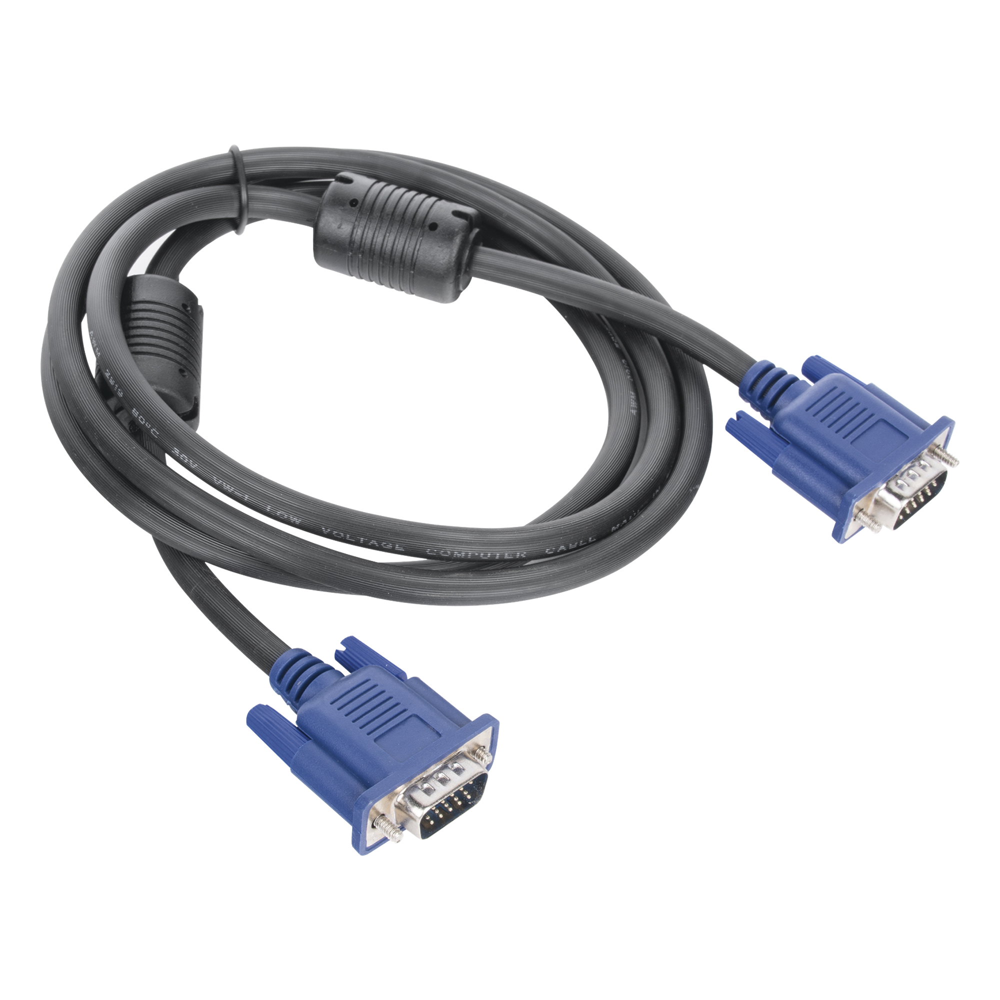 Cable VGA / 1.5 m (4.92 ft) / HD15 Macho-Macho / Full HD 1080p / Doble Blindaje / Cobre Puro