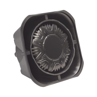 Bocina Compacta de Uso Rudo, 100 Watts de Potencia, Ideal Para Vehículos de Encubierto, Montaje Universal, 11 Ohms de Impedancia