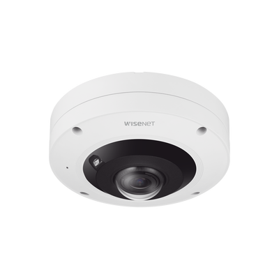 IA Fisheye IP 12 Megapixel / WDR 120dB / Deteccion de personas con IA / NEMA 4X / IP66 / IK10 — HANWHA VISION · SKU XNF-9013RV
