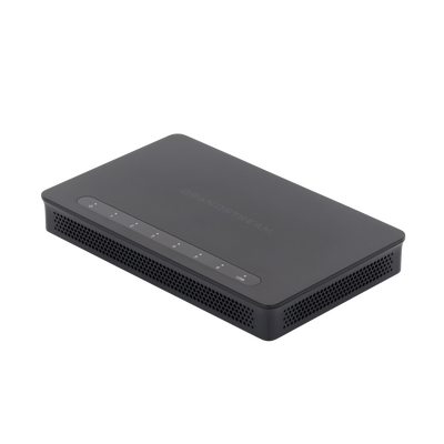 Router Gigabit VPN / Balanceador de cargas / 30,000 sesiones NAT / 6 puertos 10/100/1000 Mbps (WAN/LAN) / Compatible con GWN Cloud.