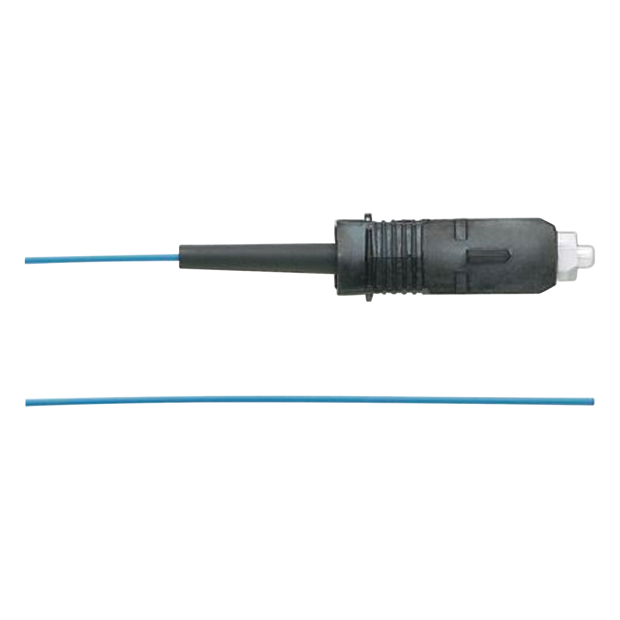 Pigtail de Fibra Óptica SC Simplex, Multimodo OM3 50/125, 900um, Color Aqua, 1 Metro (3.28 Pies) — PANDUIT · SKU FX1BN3NNNSNM001