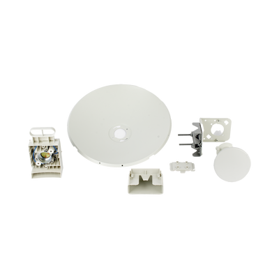 Antena direccional tipo plato de 25 dBi / Rango de frecuencia de 5.150 a 7.125 GHz / MIMO 2X2 / Para climas Hostiles IP67