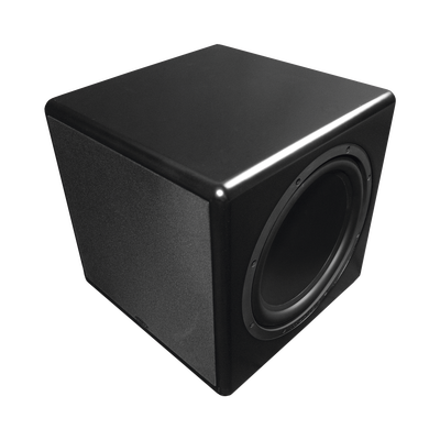 Subwoofer compacto de 12 in | 2 radiadores pasivos | amplificador interno de 350W
