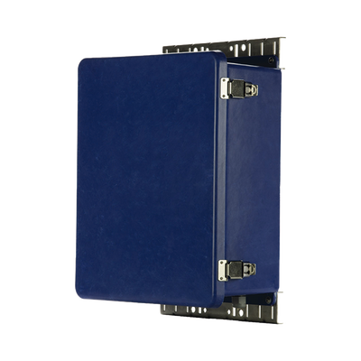 Gabinete de Seguridad para Wireless, NEMA 4X, IP66, de 356 x 305 x 152 mm, Color Azul
