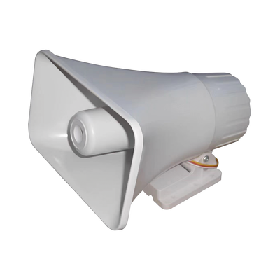 Sirena Cableada / Ideal para Cualquier Panel de Alarma (No Importa la Marca) / 30 Watts / 120 dB de Sonido / Protección IP65 (Exterior) / Material: Policarbonato — HIKVISION · SKU DS-PS3001