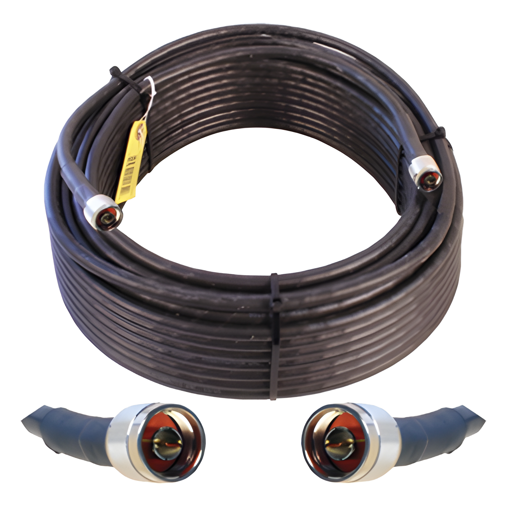 Jumper Coaxial con Cable Wilson-400 | Conector N Macho en los Extremos | 30.48 Metros (100 Pies) de Longitud — WILSONPRO / WEBOOST · SKU 952-300