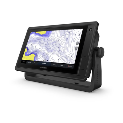 GPSMAP 922 PLUS / 9" WSVGA Táctil / 1024x600 px / GPS+GLONASS 10 Hz / IPX7 / 10-32V DC / Compatible Sondas Garmin / Mapas Garmin BlueChart LakeVü