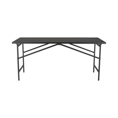 Mesa de Trabajo Plegable / Capacidad 250 kg / 130 x 80 x 92 cm / Estructura Metálica / Color Negro — LINKEDPRO BY EPCOM · SKU EIMESA250B