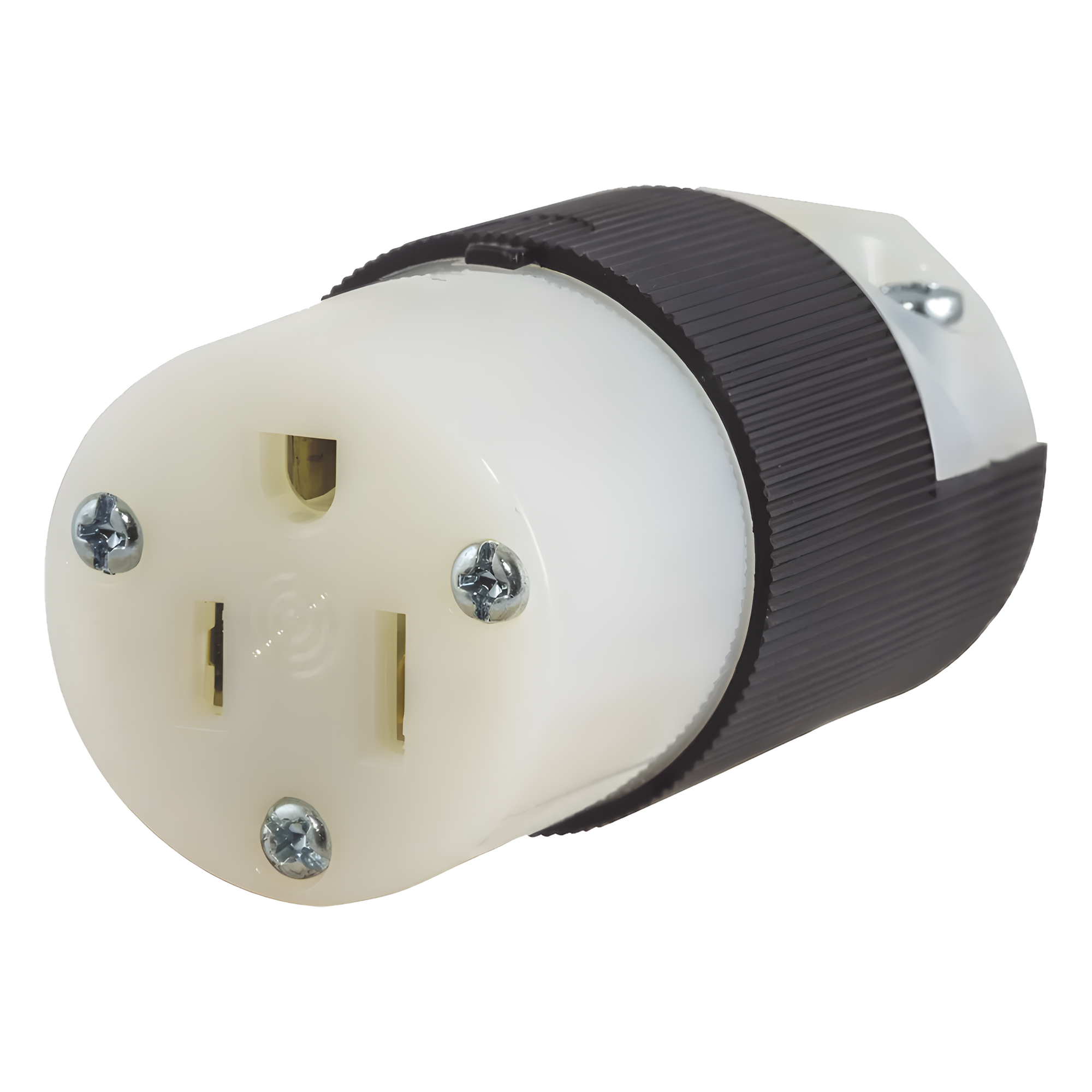 Conector Entrada Recta/ 15A 125V/ 2 Polos 3 Hilos/ Nema 5-15R/ Grado Industrial- Comercial. — HUBBELL · SKU HUB-HBL-5269-C