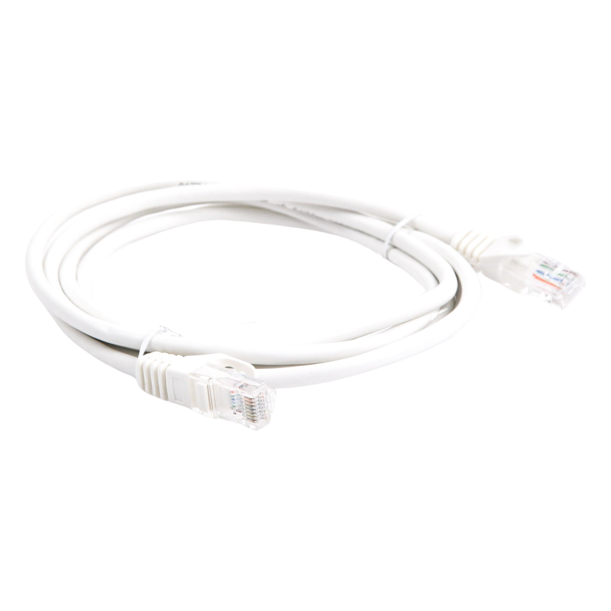 Cable de Parcheo UTP Cat5e / 3 Metros (9.84 Pies) / 100 Ohms / RJ45 / Blanco