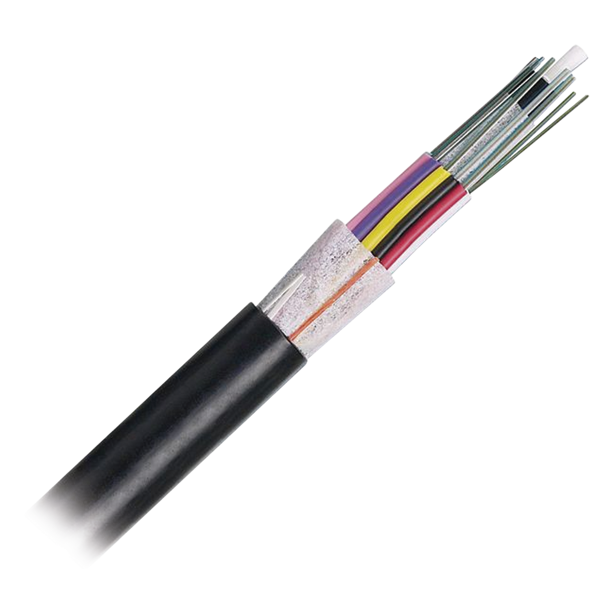 Cable de Fibra Óptica de 24 Hilos, OSP (Planta Externa), No Armada (Dieléctrica), 250um, Monomodo OS2, Precio Por Metro — PANDUIT · SKU FSTN924