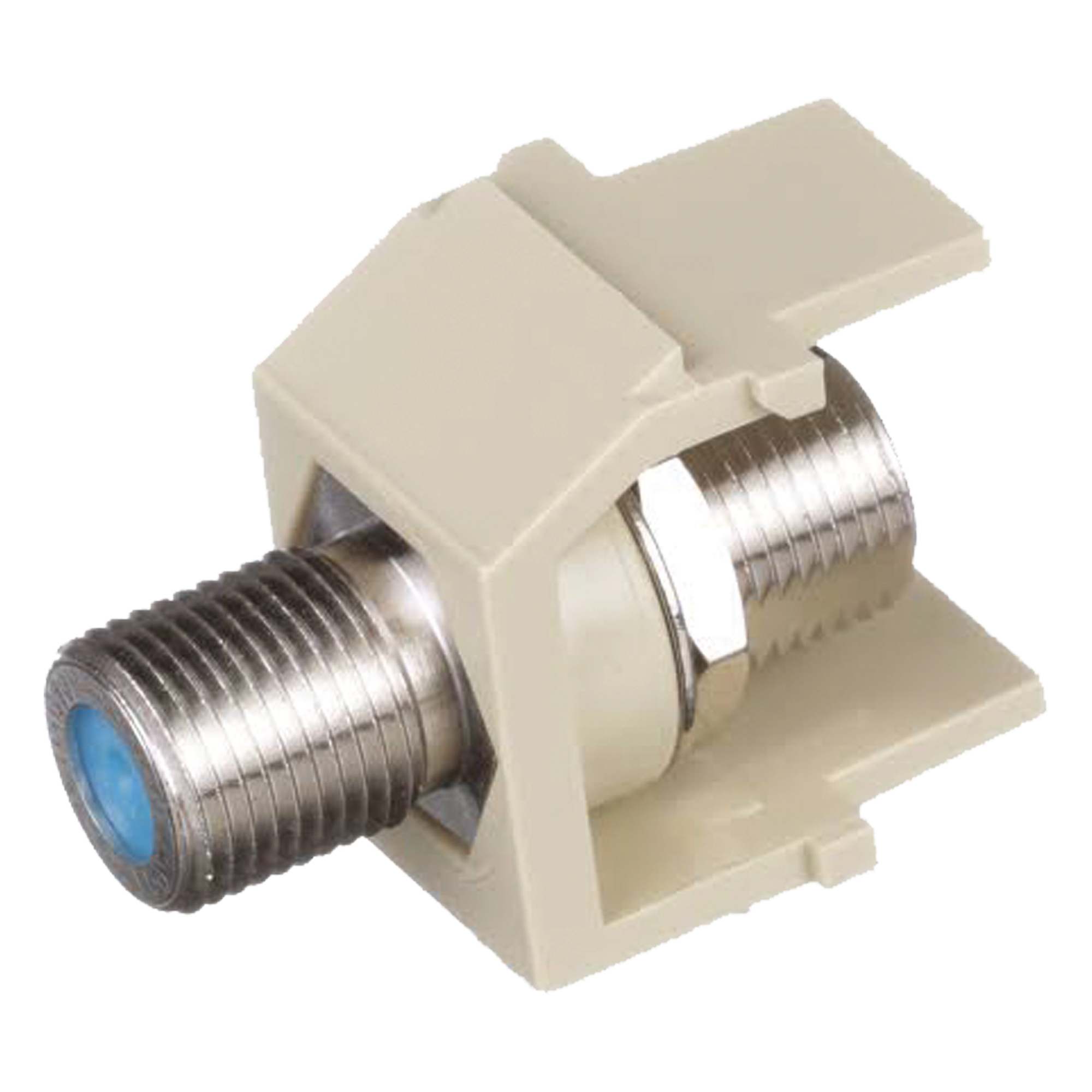 Módulo Acoplador Coaxial Tipo F / Keystone / 75 Ohms / 3.0 GHz / 1.17' x 0.86' x 0.66' — PANDUIT · SKU NKFEI