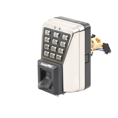 Lector Biométrico de Huella y Proximidad / 3,000 Huellas 30,000 Tarjetas / Teclado / IP65 Antivandálico / TCP/IP RS485 / Control de Acceso