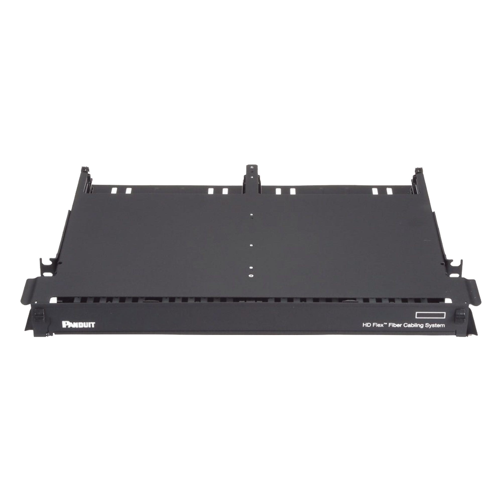 Panel de Distribución de Fibra Óptica con Bandeja Deslizable, Acepta 12 Cassettes HD Flex en 6 Espacios, Hasta 144 Fibras, 1 UR — PANDUIT · SKU FLEX1U06