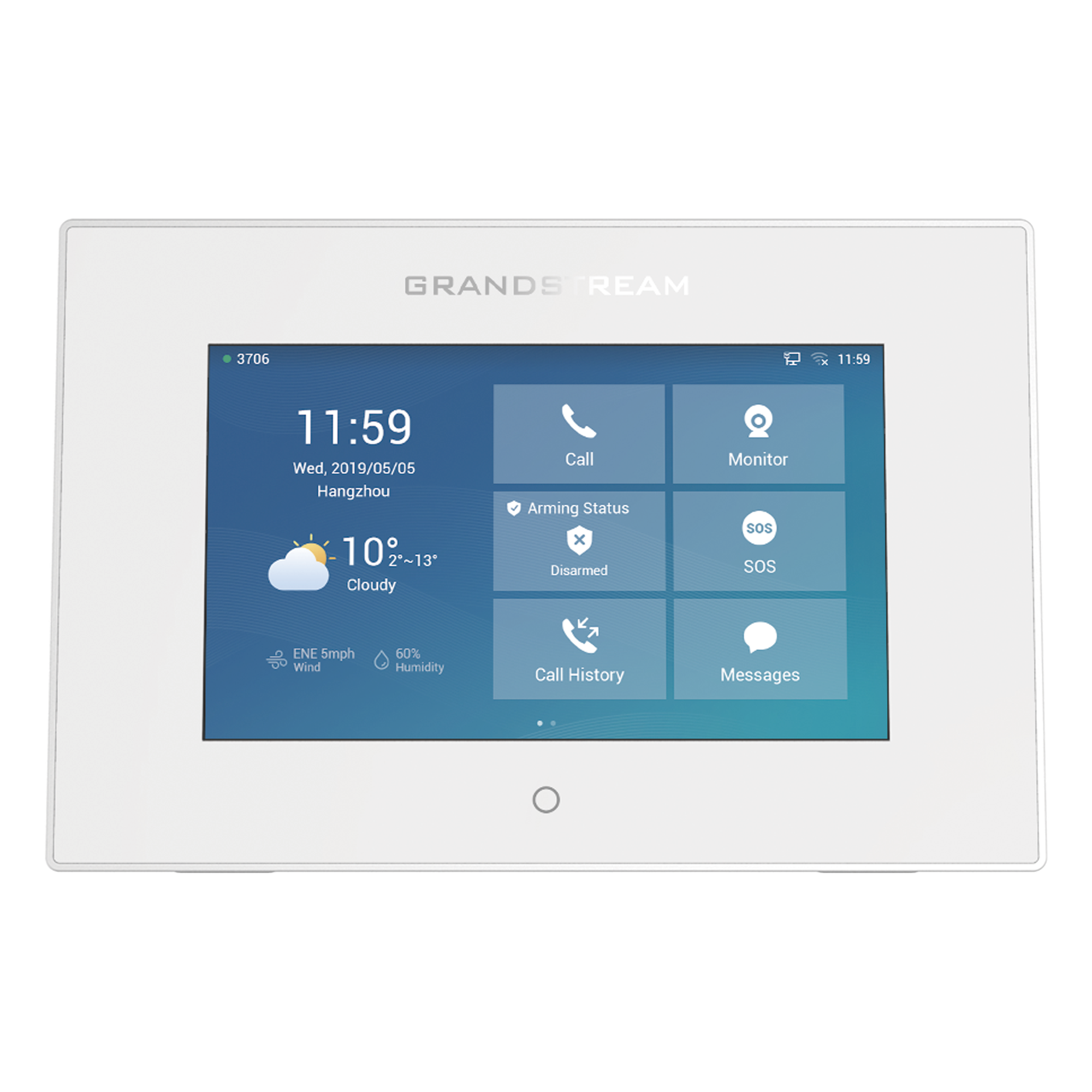 Intercom HD y panel de control de acceso SIP — GRANDSTREAM · SKU GSC-3570