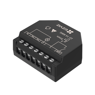 Relevador Wi-Fi Inteligente / Ideal Para Control de Iluminación / 1 Salida para un Apagador / Control Remoto / Horarios Personalizados / Registro de Consumo