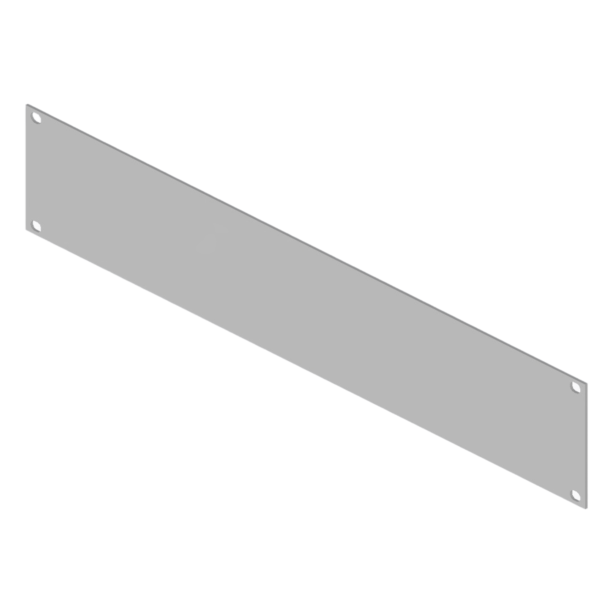 Panel Ciego para Rack 19 in / 2U / Acero Calibre 14 / 483 mm x 88 mm (19.02 in x 3.46 in) / Pintura Electrostática Blanca / Componente Pasivo — LINKEDPRO · SKU STF-2UW