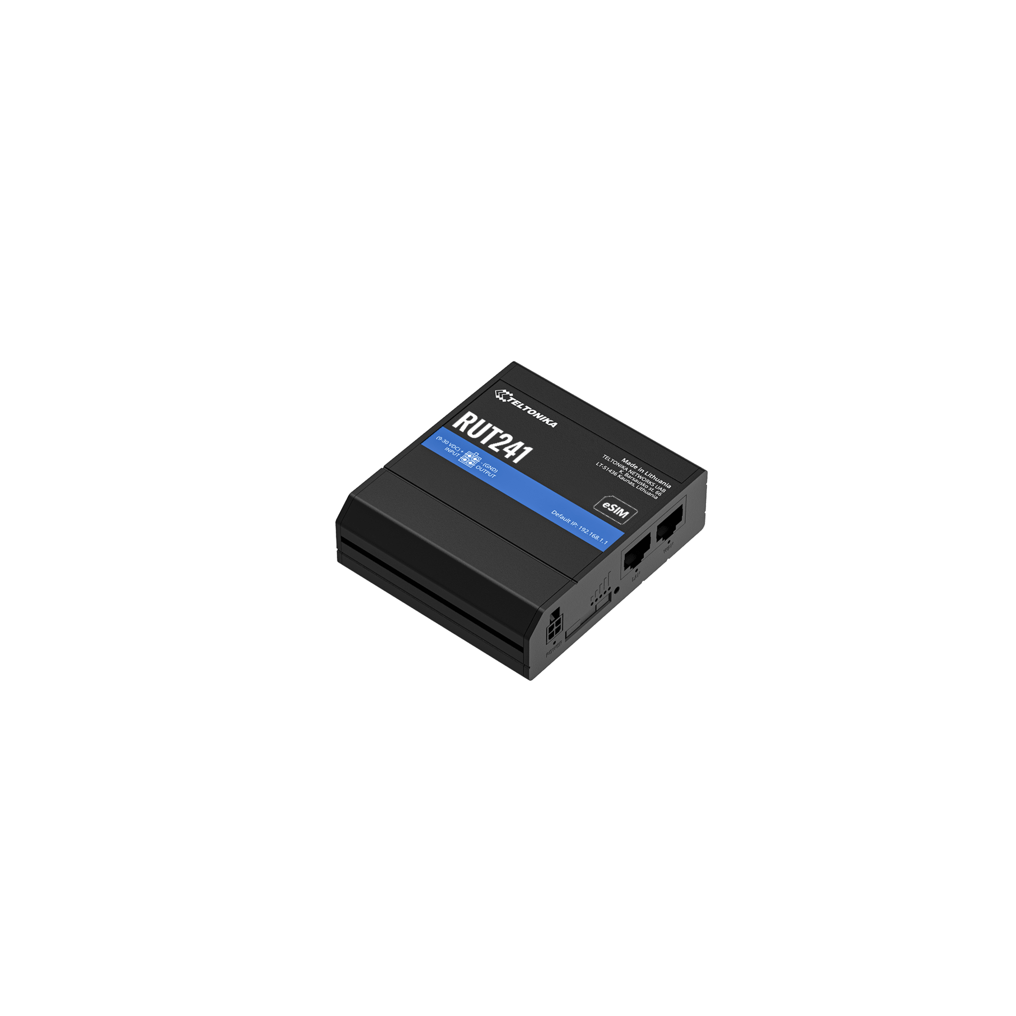 Industrial Cellular Router,Soporta eSIM/ 2 puertos ethernet 10/100Mbps /WiFi 802.11b/g/n /WAN Failover