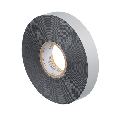 Cinta Eléctrica STRONGHOLD para Aislar de Caucho EPR, Autofusionable, Uso Industrial en Uniones de Alto Voltaje y Temperatura, Grosor 0.76mm (30 mil), Ancho 19mm, y 9.1m Largo, Color Negro.