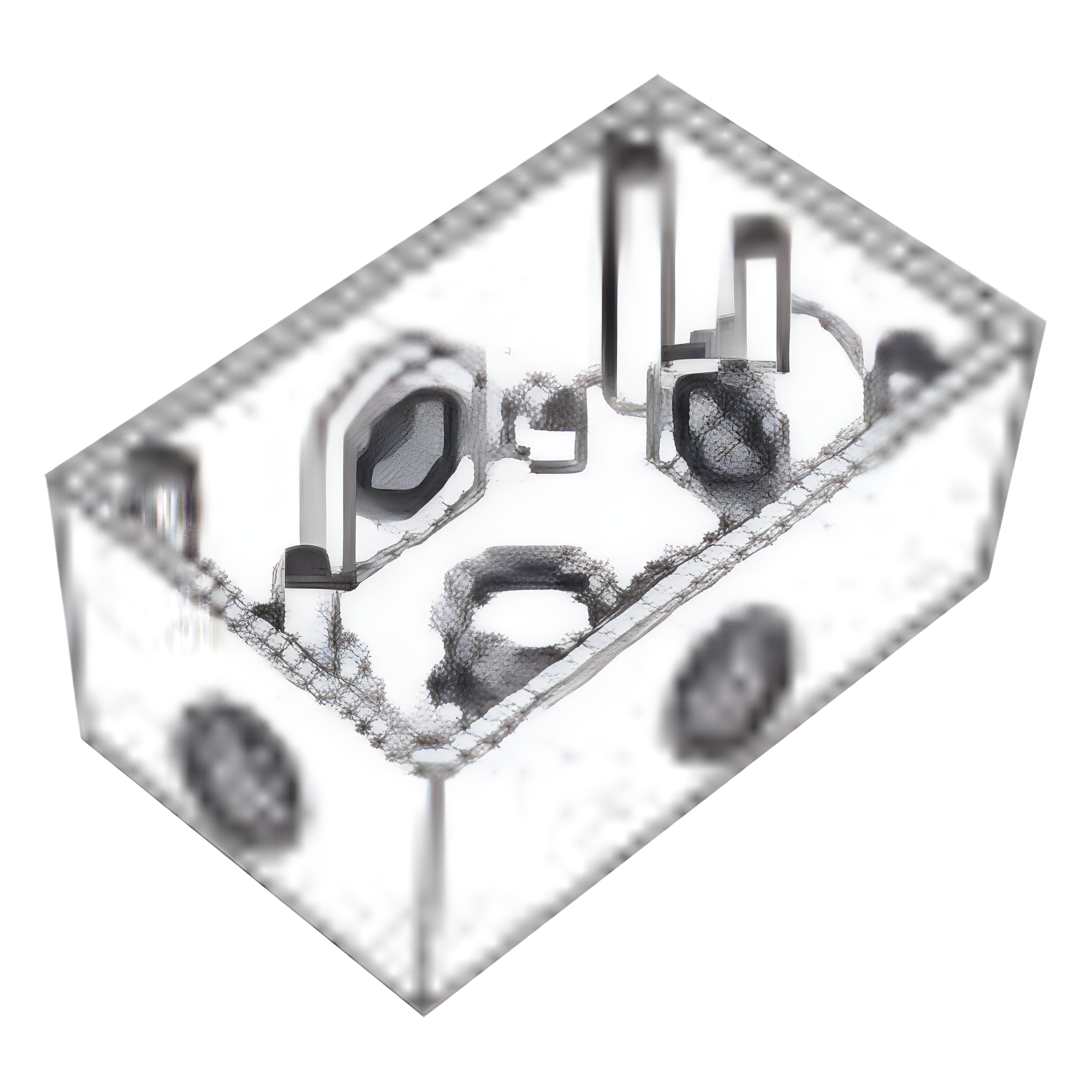 Caja Condulet FS de 1" (25.4 mm) con cinco bocas a prueba de intemperie. — RAWELT · SKU RR-2748