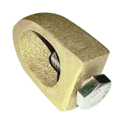 Conector Varilla-Cable / Bronce 100% / Tornillo Acero Inox / Varilla 5/8-3/4 in / Cable 4-1/0 AWG