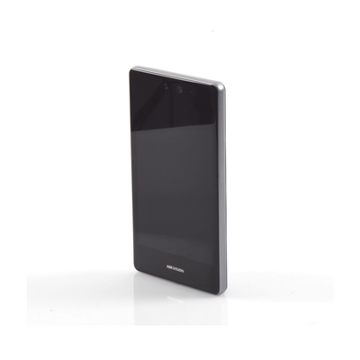 Terminal Facial Min Moe 8" Touch / Delgada y Estética / PoE / 100,000 rostros / Exterior IP65 / Función de Videoportero y Lectura de Códigos QR / Lectura de tarjetas / HIK-IA