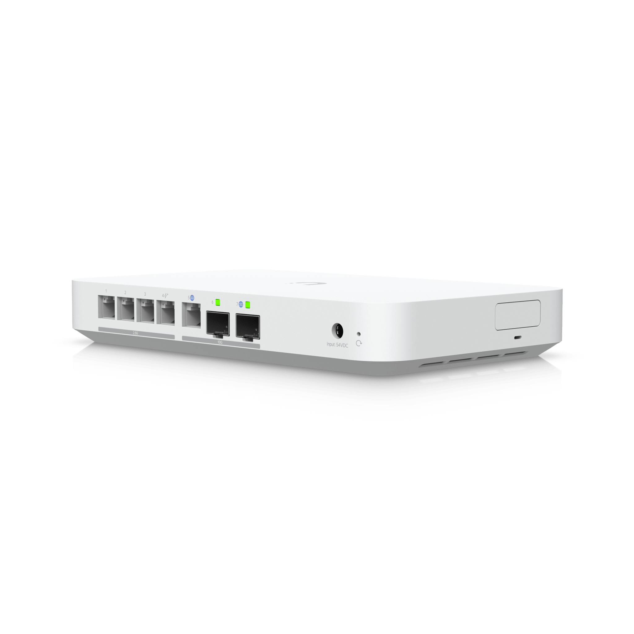 UCG Fiber Cloud Gateway de 10G de Escritorio con Switch Integrado de 4 Puertos 2.5 GbE y 1 Puerto 10G SFP+, Compatibilidad Total con Full Stack UniFi