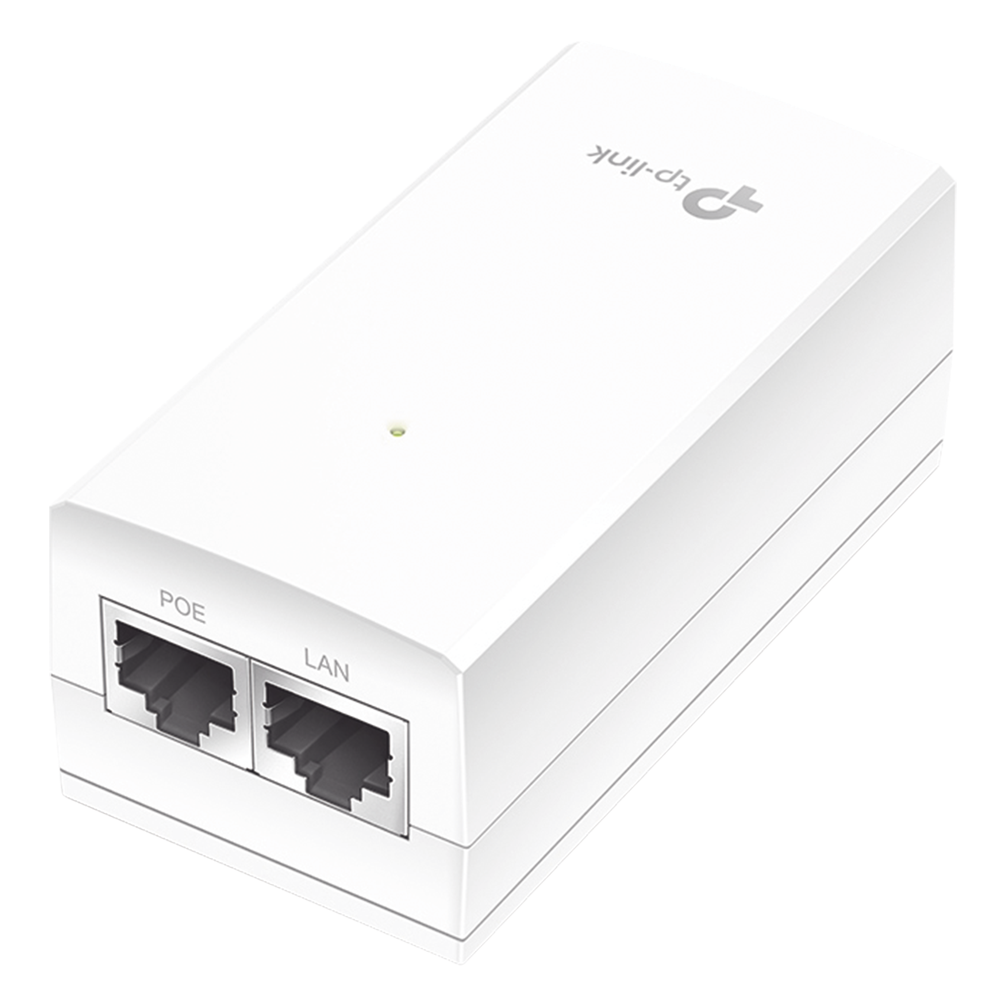 Inyector PoE Pasivo de 24V / 2 puerto 10/100/1000 Mbps / Plug and Play / Montaje en Pared — TP-LINK · SKU TL-POE2412G