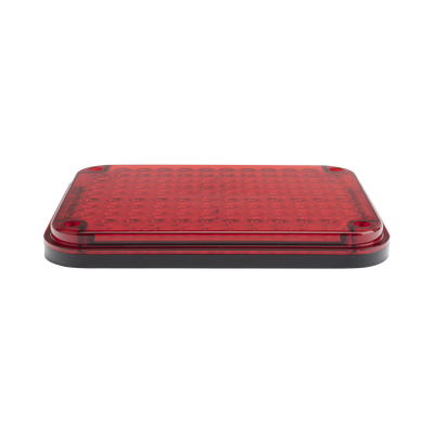 Luz de Advertencia de 9X7", Color Rojo, Ideal para Ambulancias