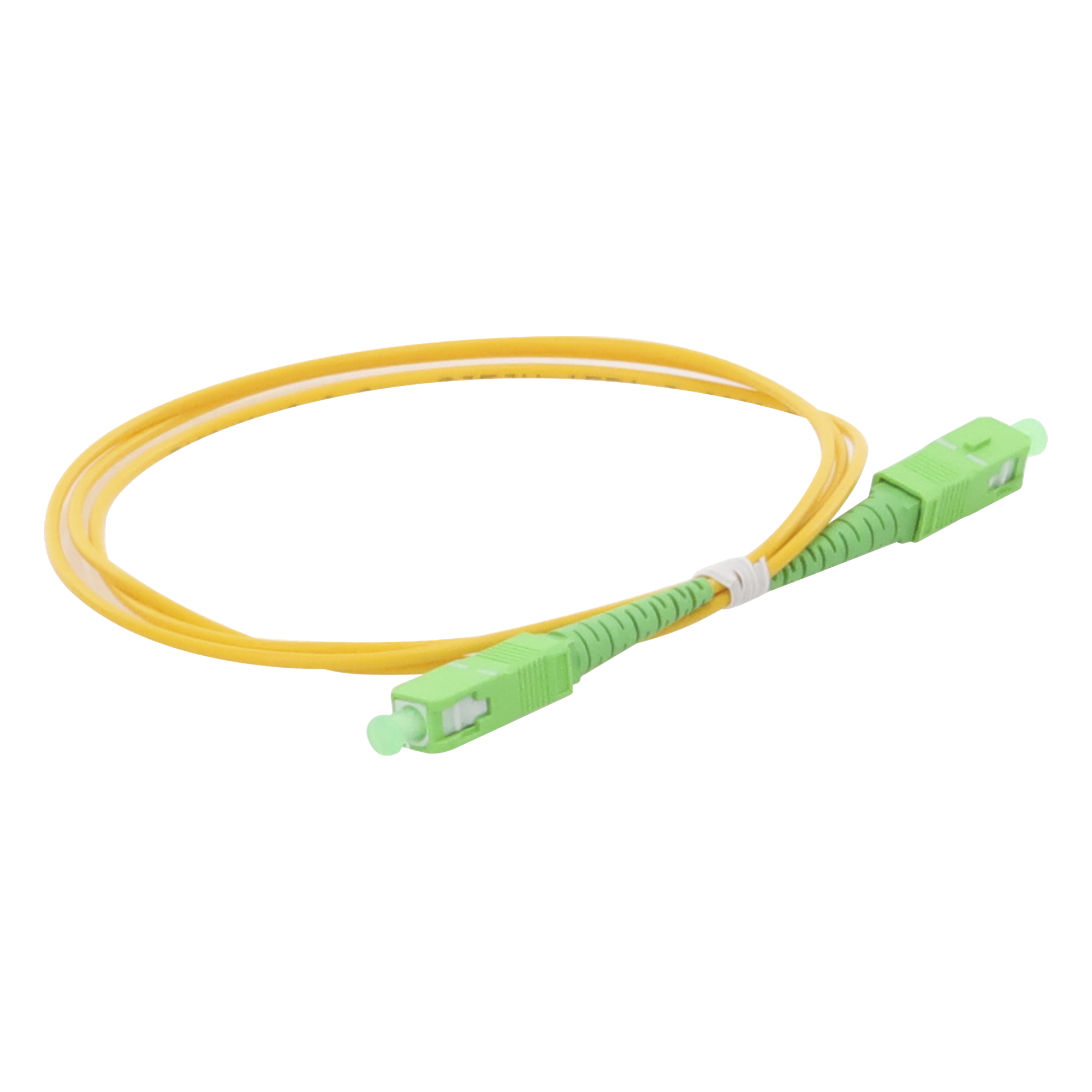 Jumper de Fibra Óptica Monomodo SC/APC-SC/APC Simplex de 1 Metro (3.28 Pies), 2mm — LINKEDPRO BY EPCOM · SKU LPSM2SCASCAS1