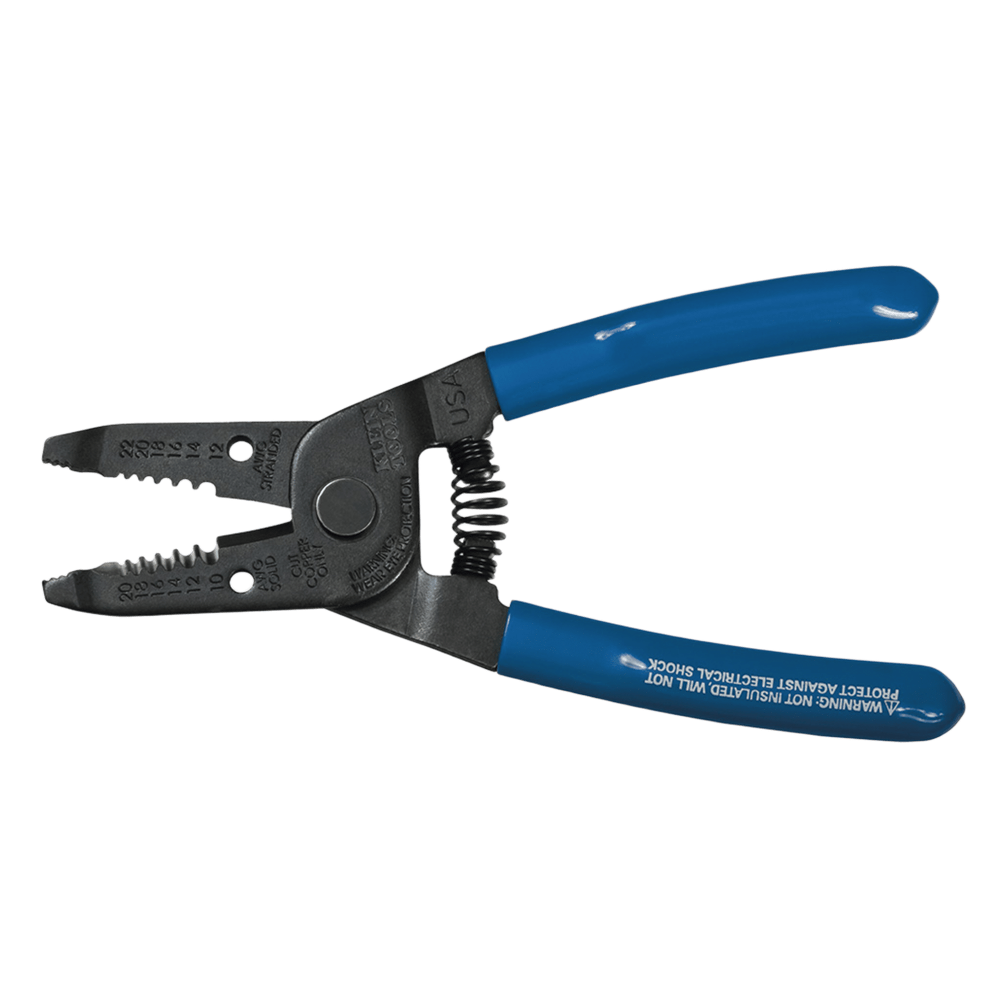 Pelacables / Cortacables para Cable Macizo de 10-20 y Trenzado de 12-22 AWG — KLEIN TOOLS · SKU 1011