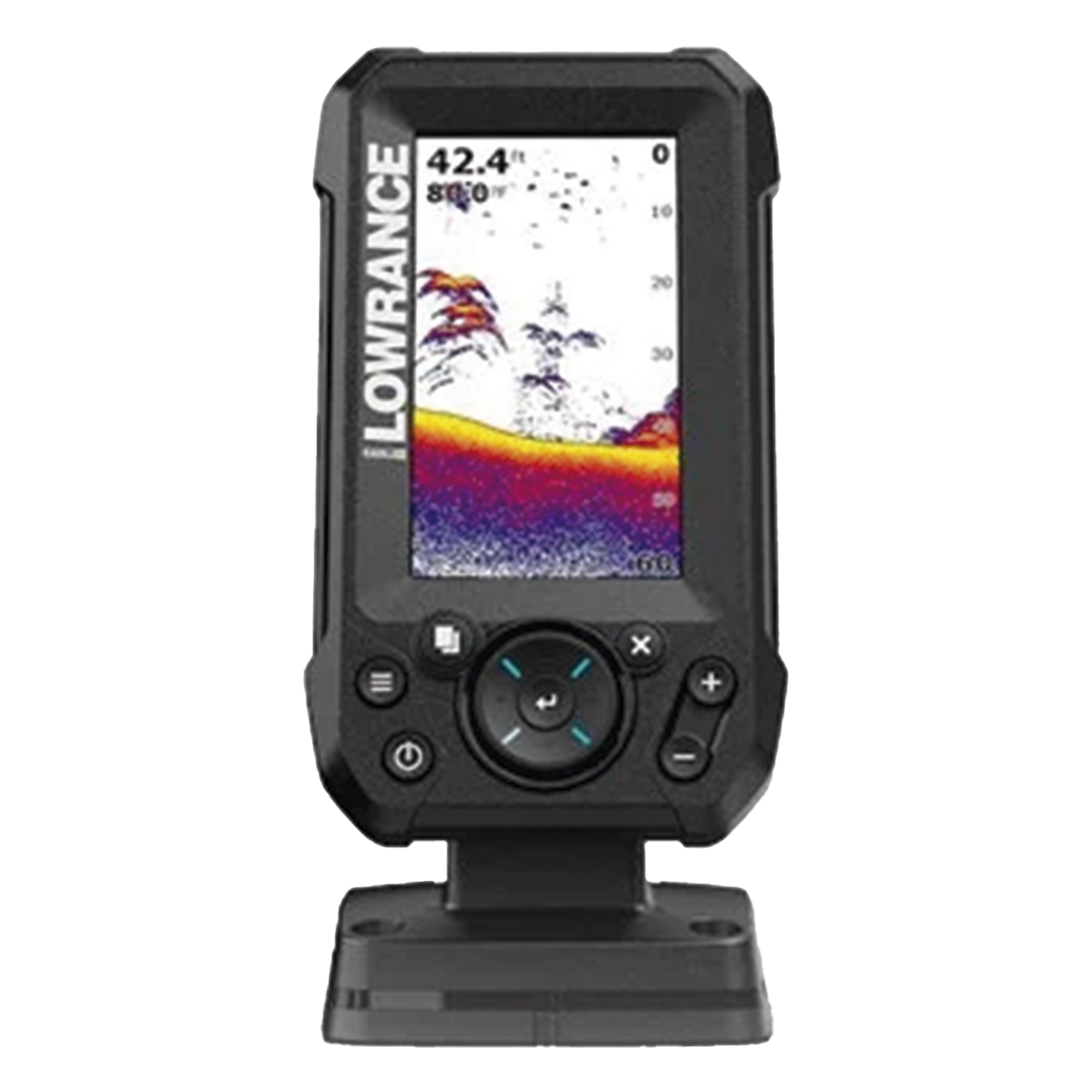 Eagle-4x Ecosonda en pantalla horizontal IPS de 4 pulgadas, incluye transductor tipo bala — LOWRANCE · SKU 000-16110-001