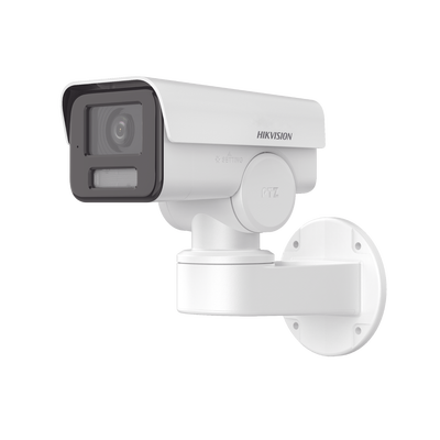 Bala IP PTZ 4 Megapixel / Lente Mot. 2.8 a 12 mm  / Luz IR 50 mts / WDR 120 dB  / PoE / IP66 / Microfono Integrado / Micro SD / Ultra Baja Iluminación — HIKVISION · SKU DS-2CD1A43G0-IZU