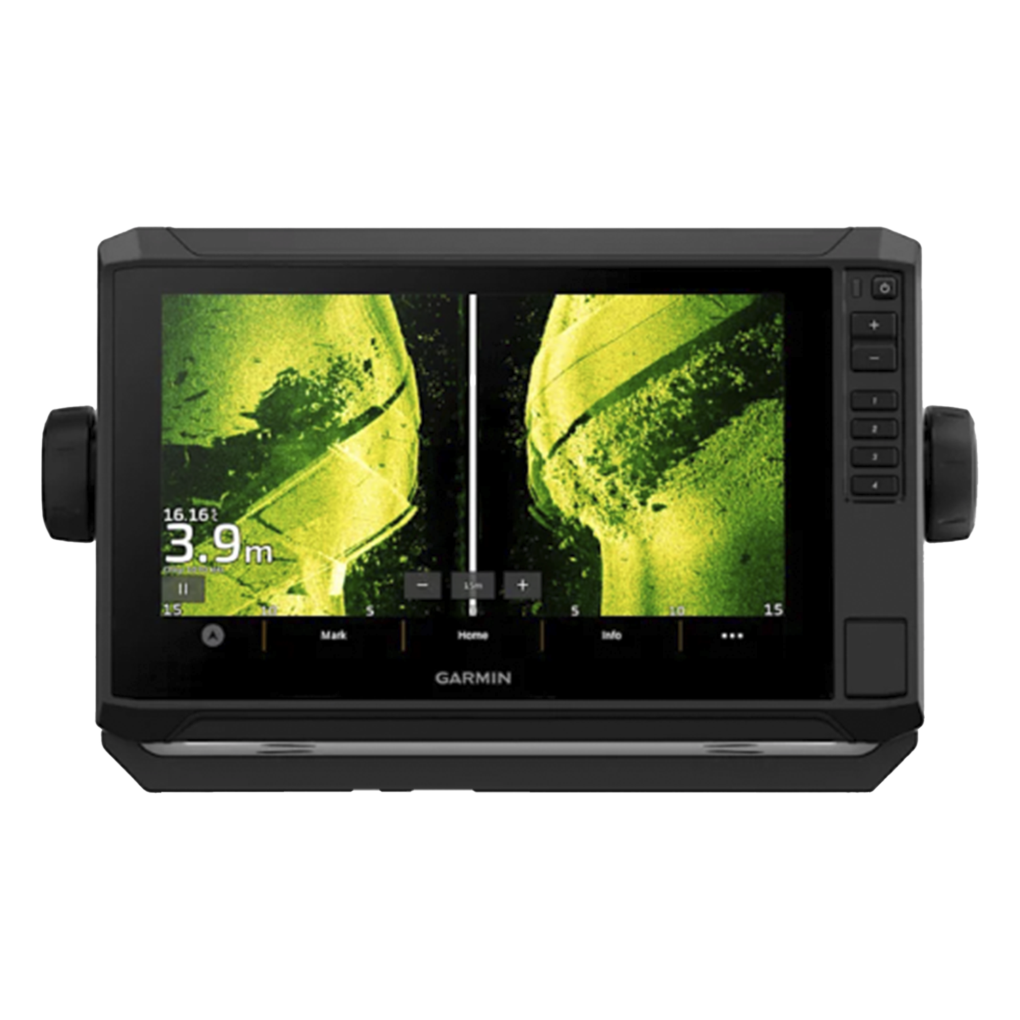 Plotter de Navegación ECHOMAP™ UHD2 de 9" / Pantalla Táctil WSVGA 9" / GPS Multibanda y Multiconstelación / Compatible con AIS y DSC / Sonda Integrada CHIRP / Conexión NMEA 2000 / No Incluye Transductor — GARMIN · SKU 10-02687-00