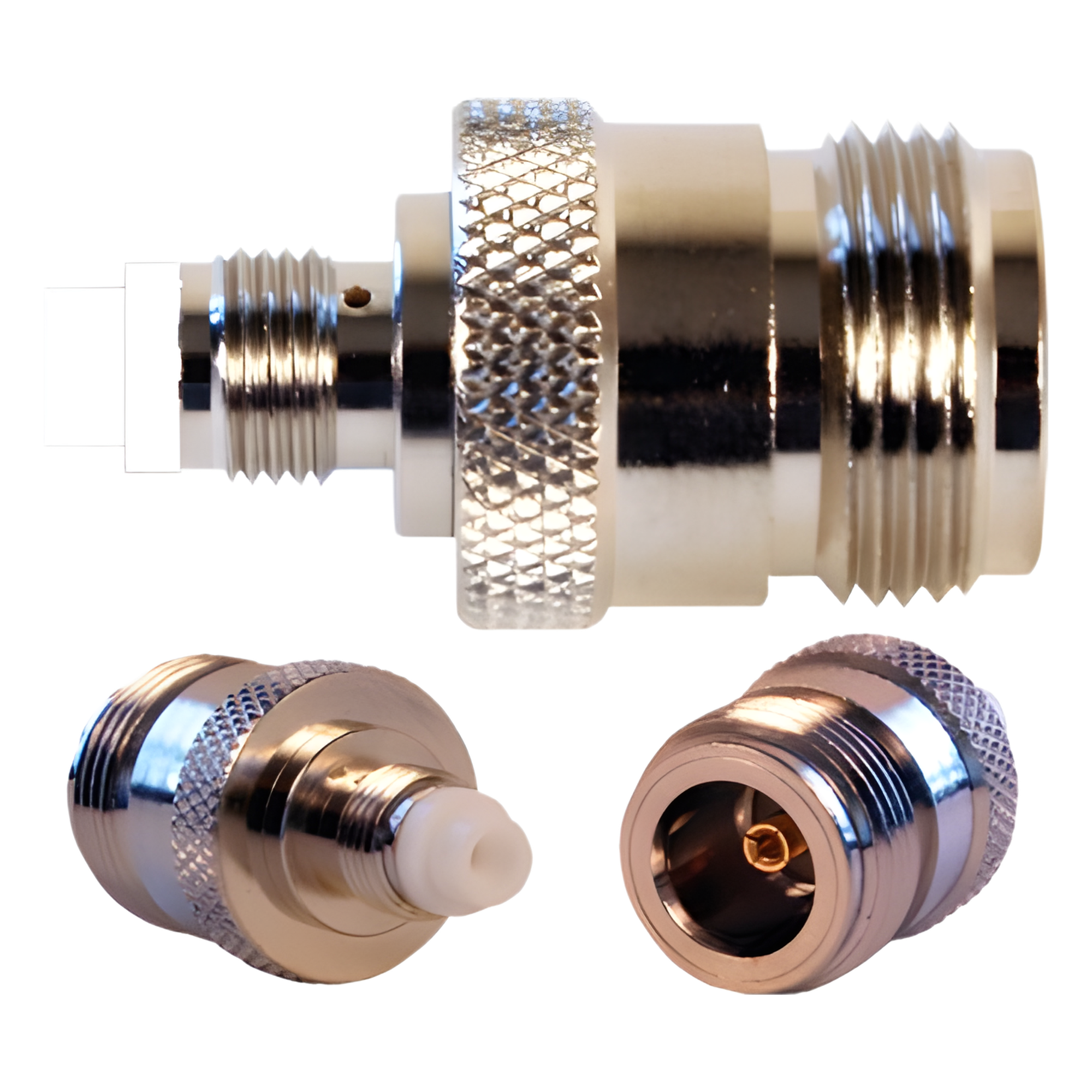 Adaptador FME-Hembra a N-Hembra — WILSONPRO / WEBOOST · SKU 971-107