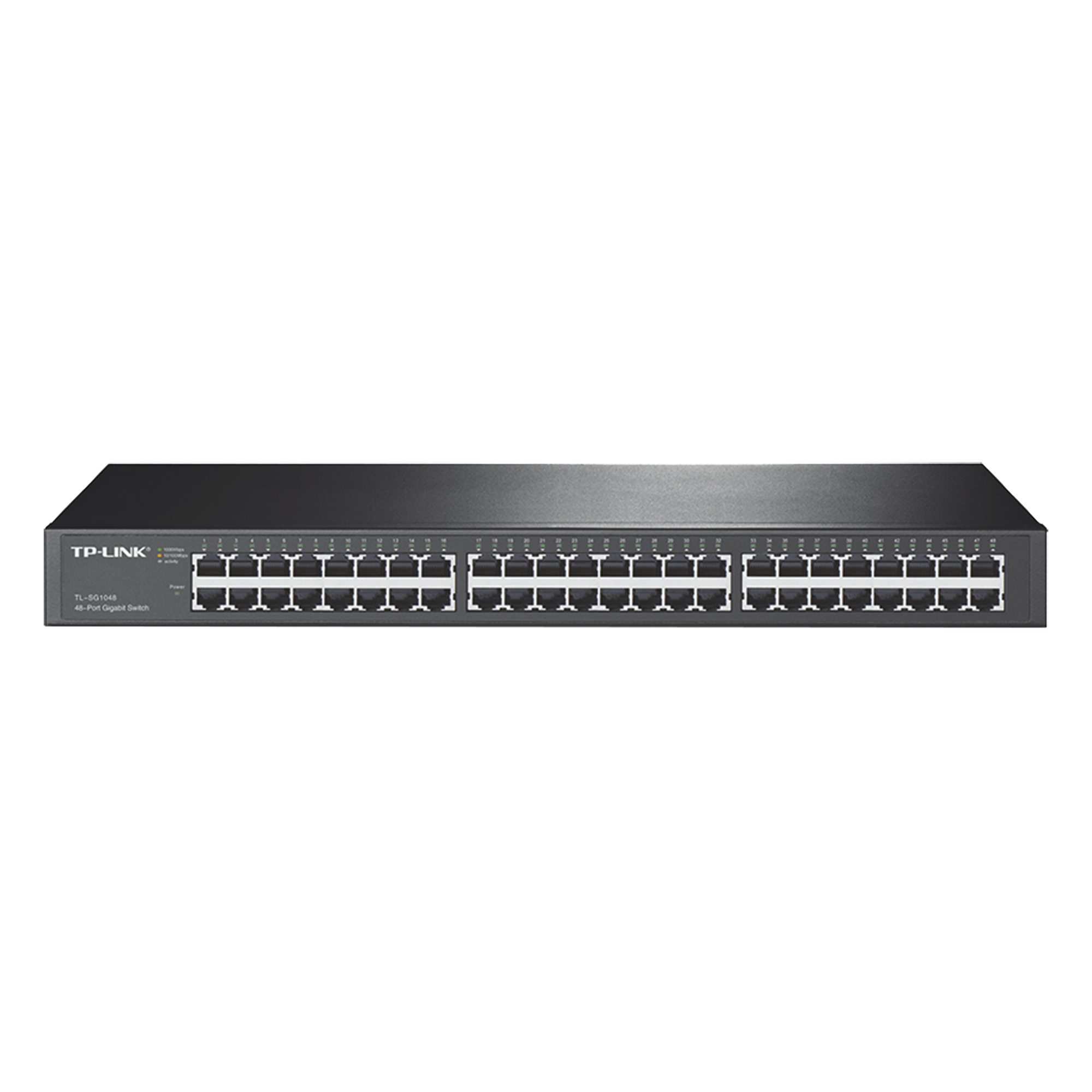 Switch Gigabit no administrable de 48 puertos 10/100/1000 Mbps  — TP-LINK · SKU TL-SG1048