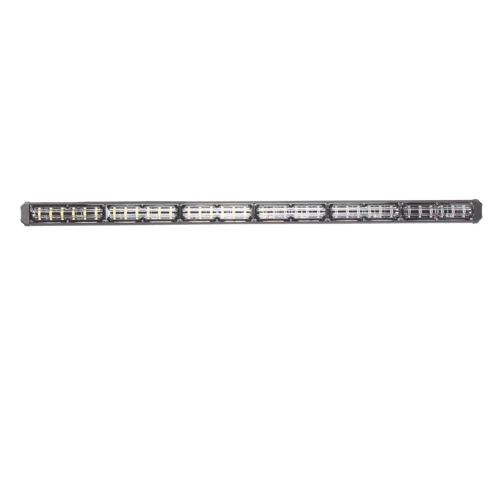 Barra de luz de advertencia de 6 Módulos de 6 LED, 30 Pulgadas, Rojo / Claro — EPCOM INDUSTRIAL SIGNALING · SKU XLT2136RW